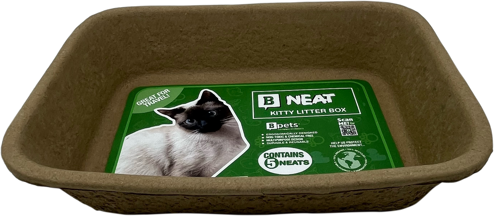 B Neat - Kitty Litter box-Pet's Choice Supply