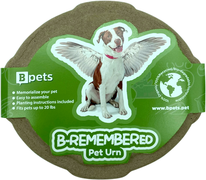 B Remembered - Plantable Pet Urn-Pet's Choice Supply