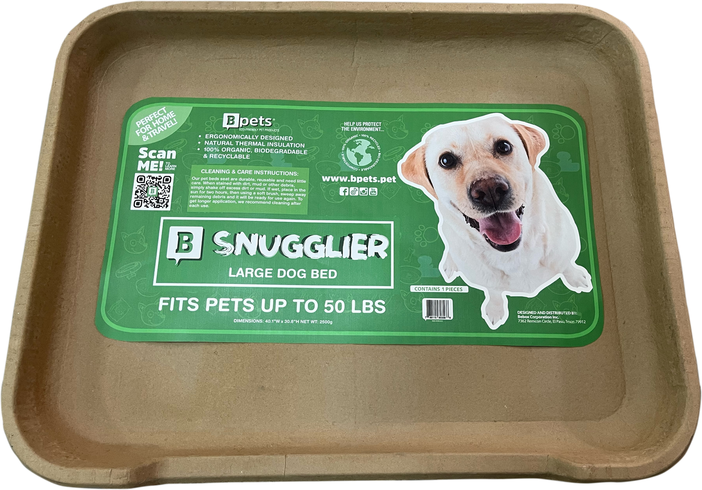 B Snugglier - Large Dog Bed-Pet's Choice Supply